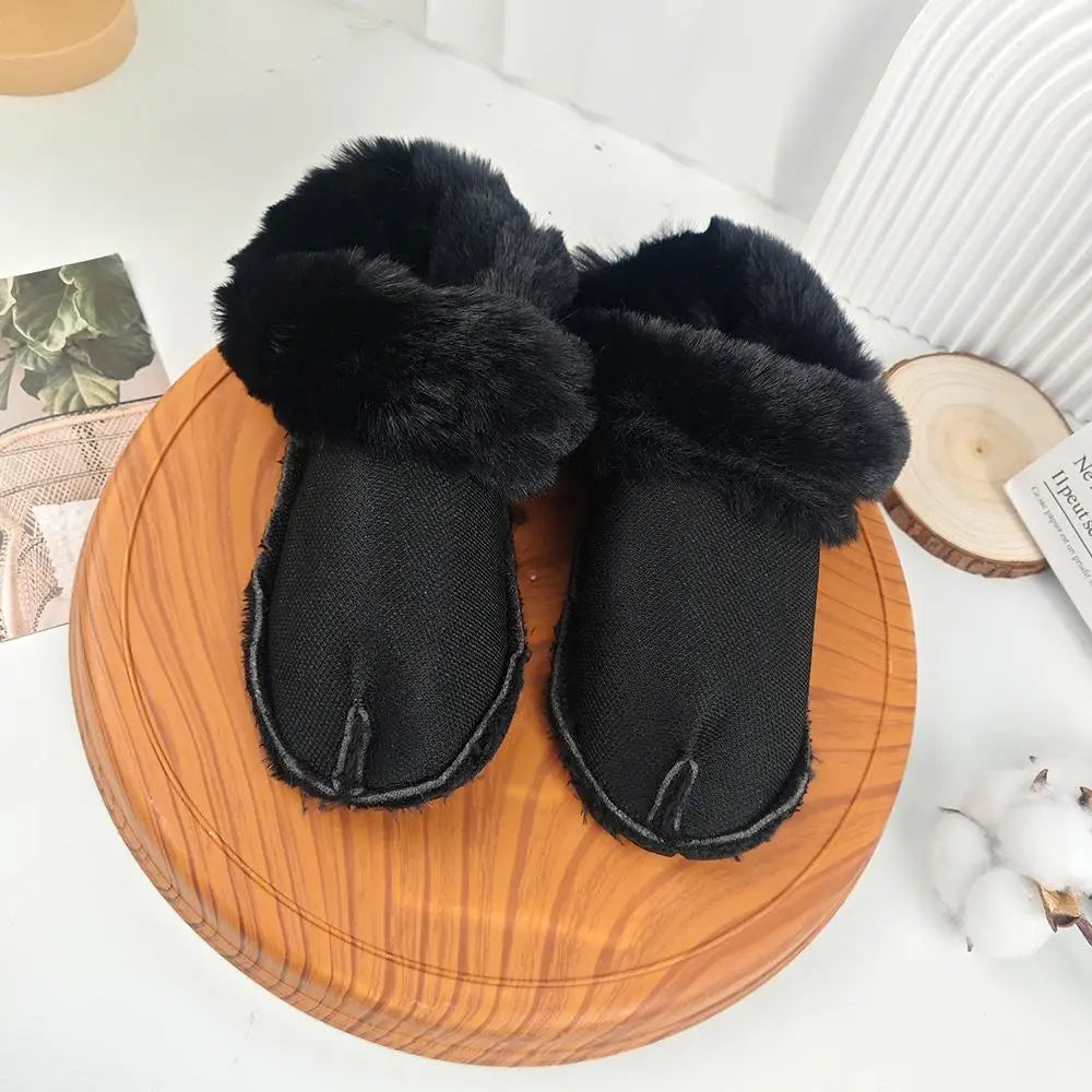 1Pair Plus Size Winter Warm Shoe Cover Clog Fur Lining Replacement Thicken Shoe Pads Clogs Slippers Plush Liner Shoe Accessories