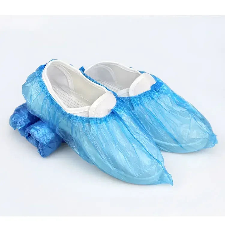 100Pcs Shoe Covers - Disposable Hygienic Boot Cover for Household, Construction, Workplace, Indoor Carpet Floor Protection