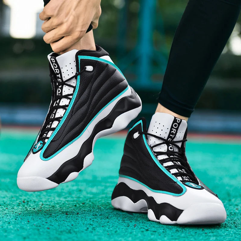 New Cool 2025 Basket Shoes Men Women High Top Training Shoes Basketball Sneakers Couples Big Size Outdoor Sport Shoes Men