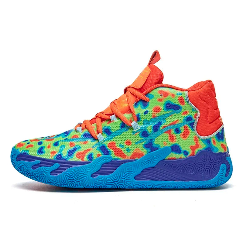 2025 New Men's Sneakers Breathable Comfortable Mens Basketball Shoes Wear-resistant Non-slip Couple's Sports Shoes Tenis