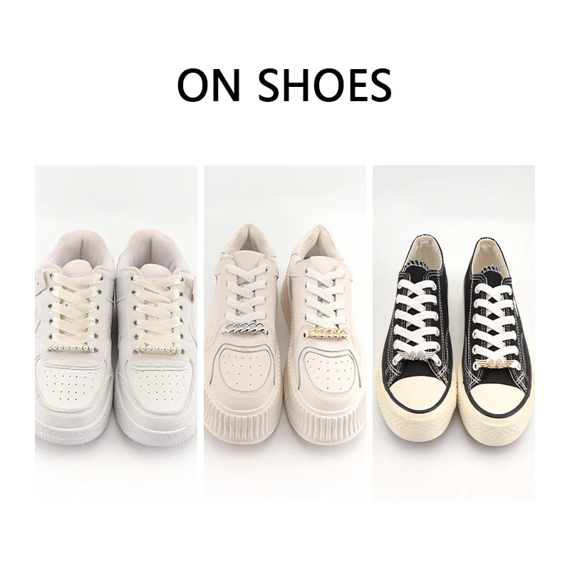 Shoelaces Charms Shoe Laces Decorations Shoelace Clips Basketball Accessories for AF1 Girl Women Man Sneakers Casual Shoes 1PCS