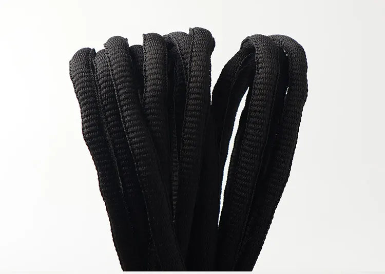 2025 New Flat Semicircular Shoelaces for Women's Sneakers Strap 160/180cm Black Grey Off-White Accessorie for Nike/Arctery