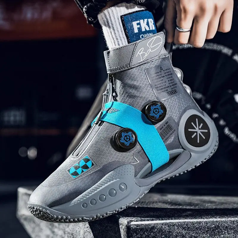 2025 Outdoor Basketball Shoes – Shock-Absorbing, Anti-Slip Sneakers for Adults