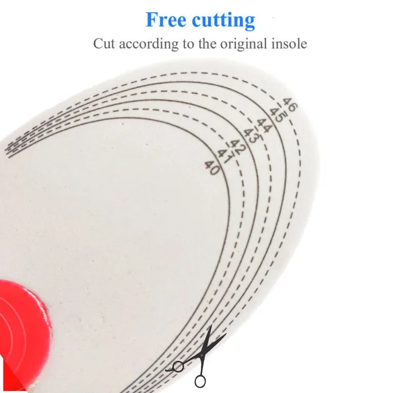 Orthotic Insole Arch Support Flatfoot Orthopedic Insoles for Feet Ease Pressure of Air Movement Damping Cushion Padding Insole