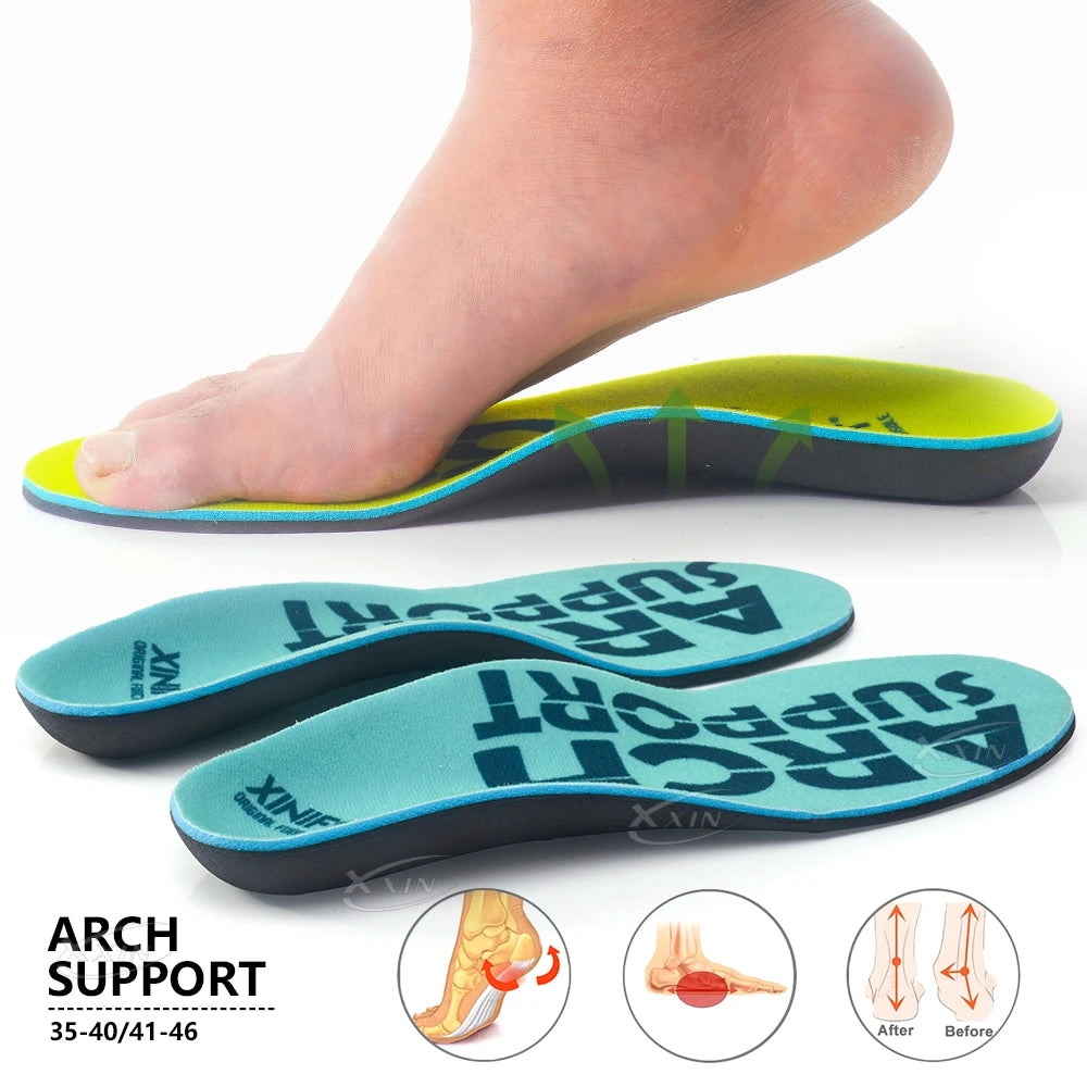 Arch Support Insole Orthopedic Insole Men Women Sport Shoe Insert Flat Foot Shoe Pad Size 35-46
