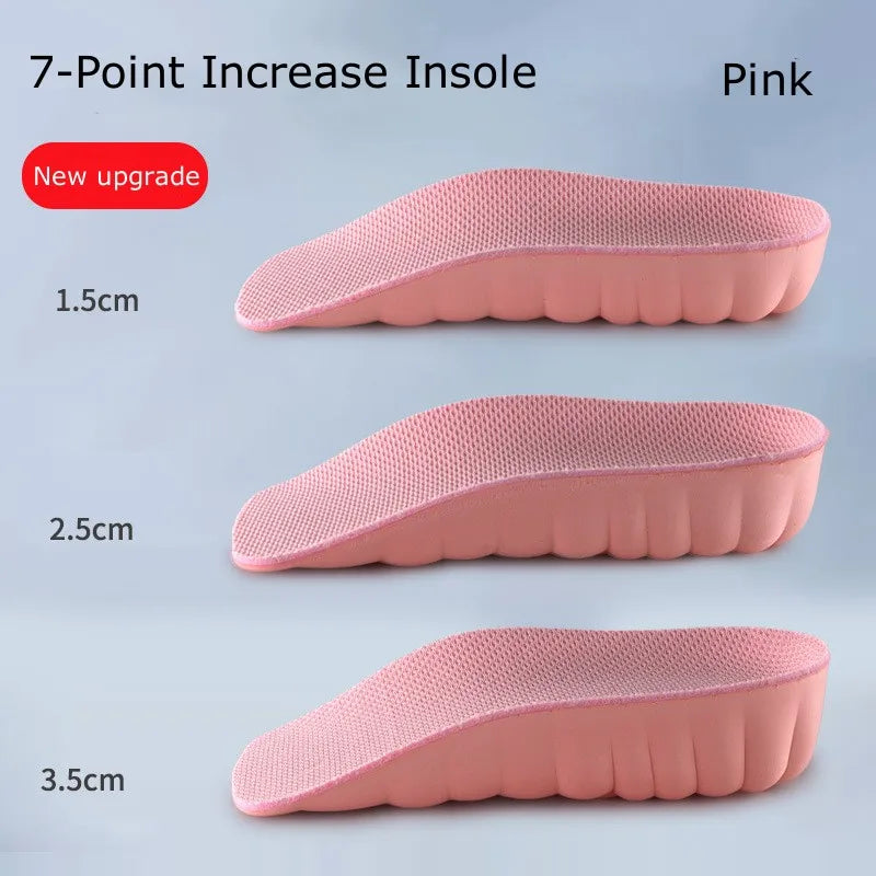 4D Deodorant Orthopedic Height Increase Insole for Shoes Arch Support Plantar Fasciitis Insoles Growing Shoe Sole Templates New