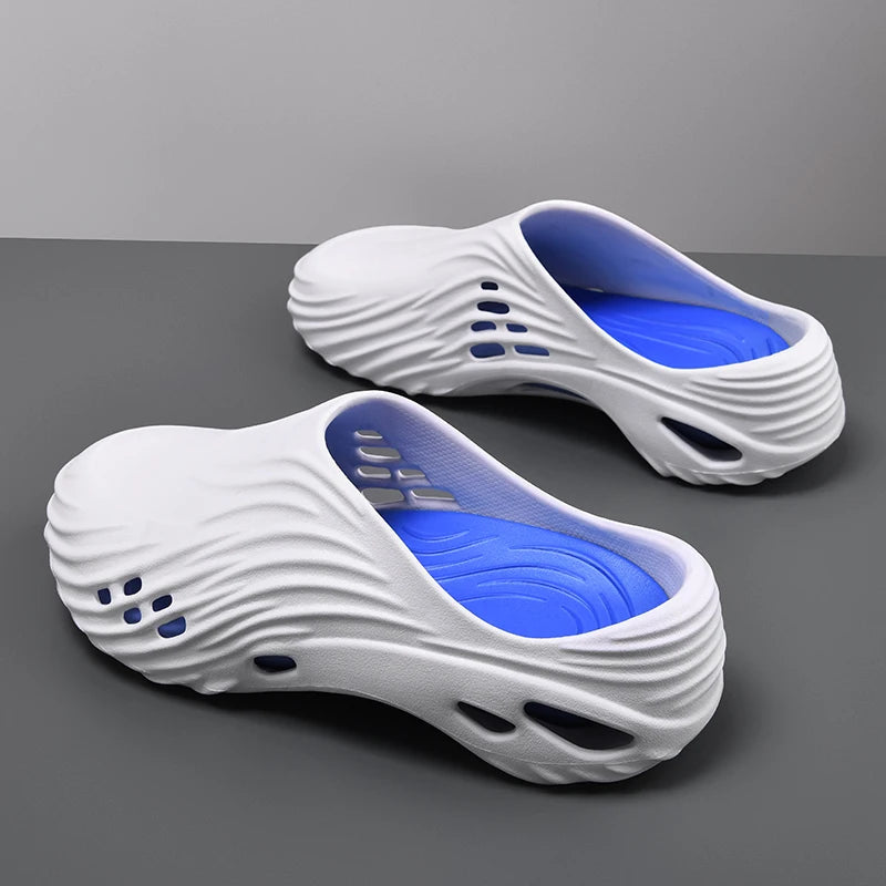 Men’s Summer EVA Slippers – Breathable, Non-Slip, Waterproof Indoor & Outdoor Beach Shoes