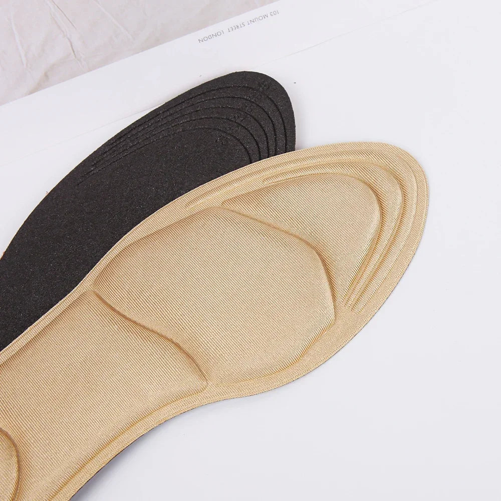 1/2Pair Memory Foam Insole Pad Inserts Heel Post Back Breathable Anti-slip for High Heel Shoe Insert Protector Shoes Insoles