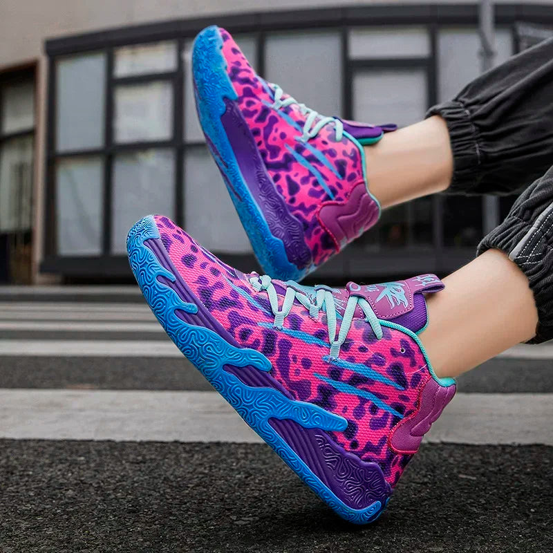2025 New Men's Sneakers Breathable Comfortable Mens Basketball Shoes Wear-resistant Non-slip Couple's Sports Shoes Tenis