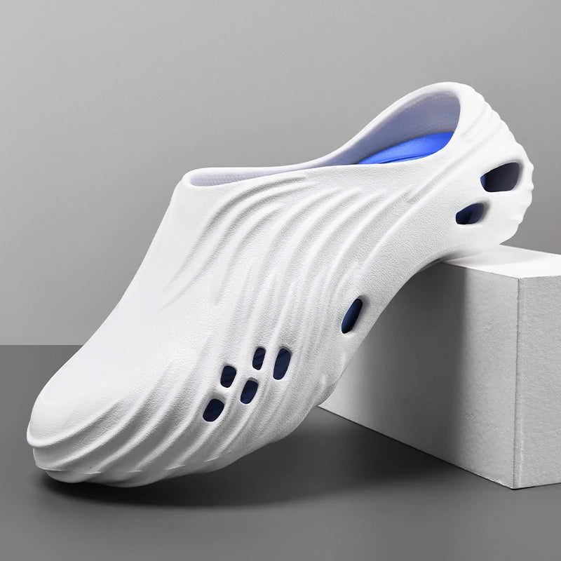 Men’s Summer EVA Slippers – Breathable, Non-Slip, Waterproof Indoor & Outdoor Beach Shoes