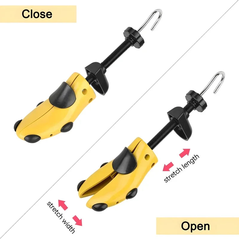 Repacego 1 Piece Shoe Trees Adjustable Shoe Stretcher Plastic Expander Men Women Unisex Length Width shoes Extender Keeper Heels