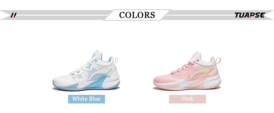 Men's Trend Practical Basketball Shoes Cushioning Elasticity Training New Anti-Skid Breathable Sport Shoes Size 38-45