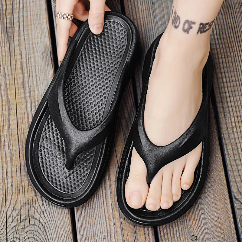 2025 New Beach Shoes for Men Women Summer Soft House Sandals Arch Support Recovery Flip Flops Comfort Orthopedic Slides