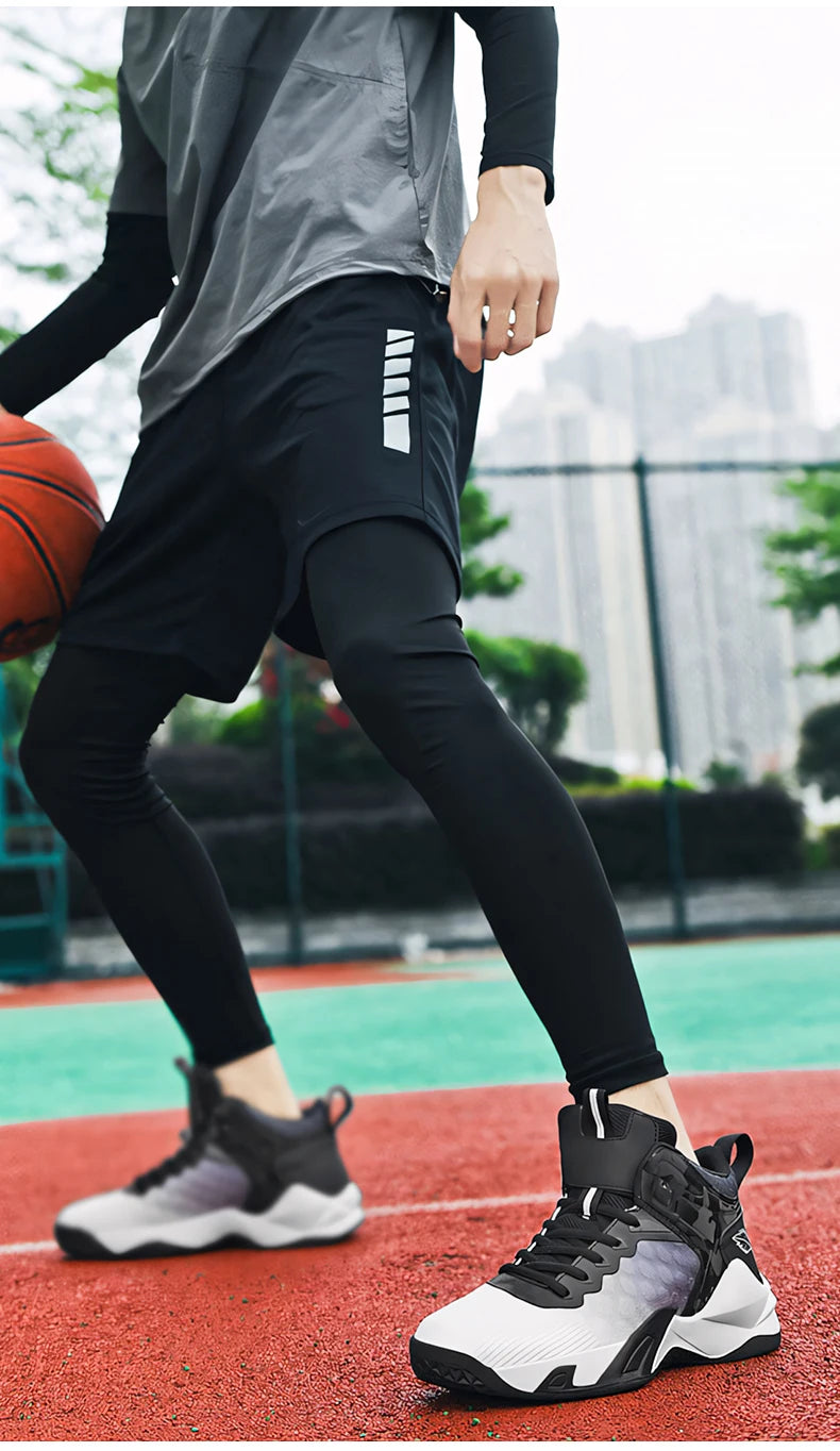Men’s Basketball Shoes – Breathable Non-Slip Fashion Sports Sneakers