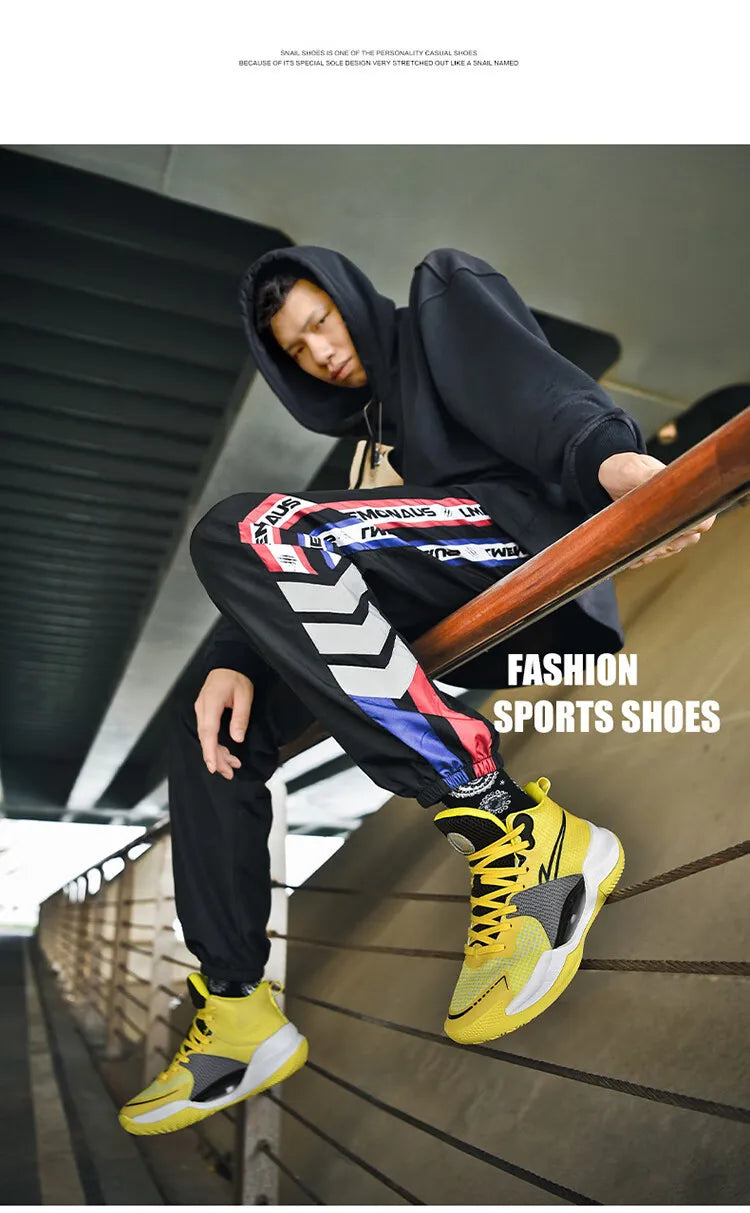 2025 New Men'S And Women'S Air Casual, Comfortable And Breathable Sports Basketball Shoes, High-Top Running Shoes