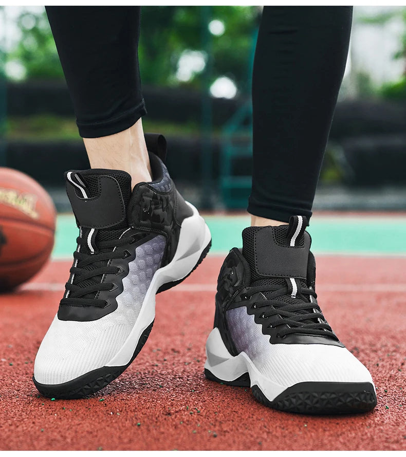 Men’s Basketball Shoes – Breathable Non-Slip Fashion Sports Sneakers
