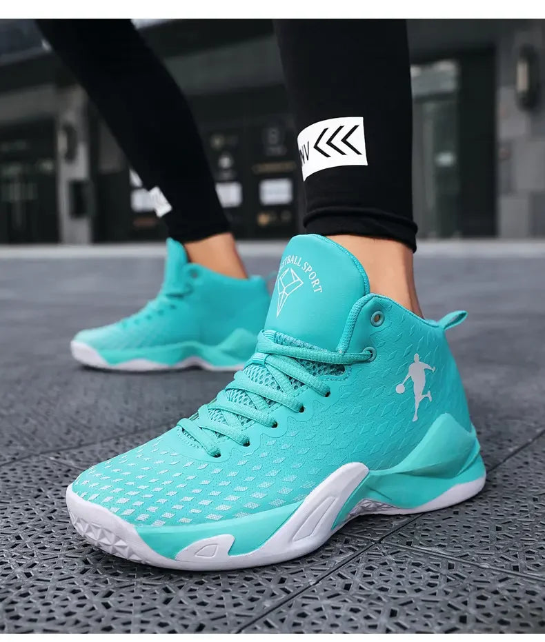 Men’s High-Top Basketball Sneakers – Fashion Street Sport Shoes