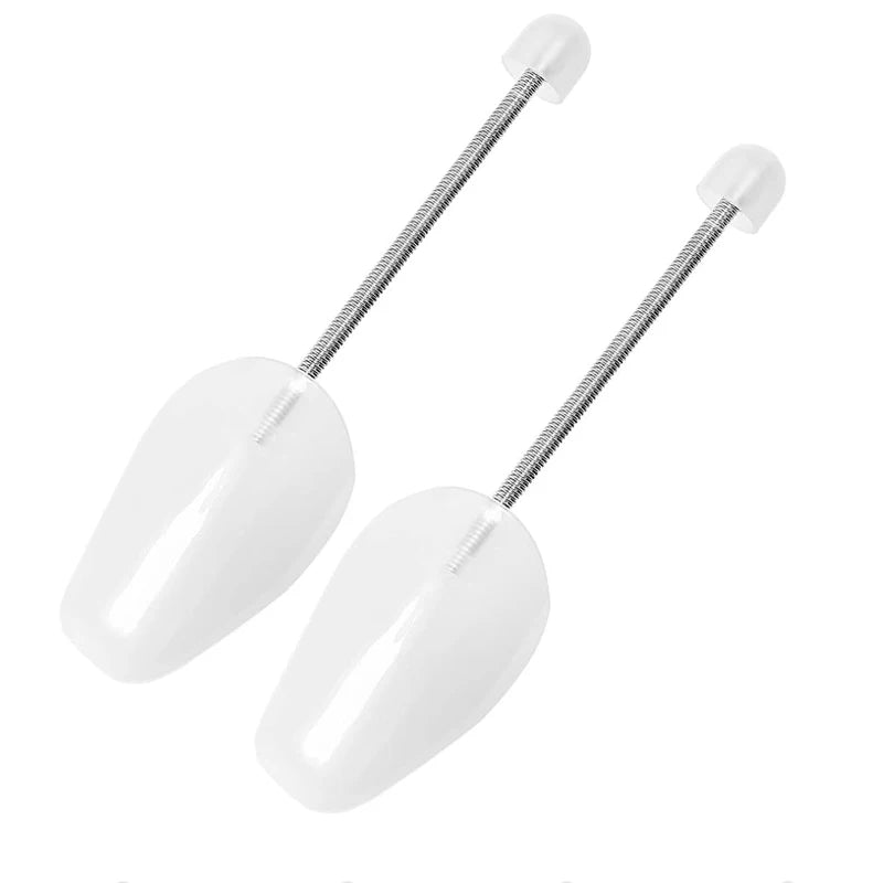 Repacego 1 Pairs Practical Plastic Shoe Trees Adjustable Length Shoe Trees Stretcher Boot Holder Organizers Shoe Stretcher
