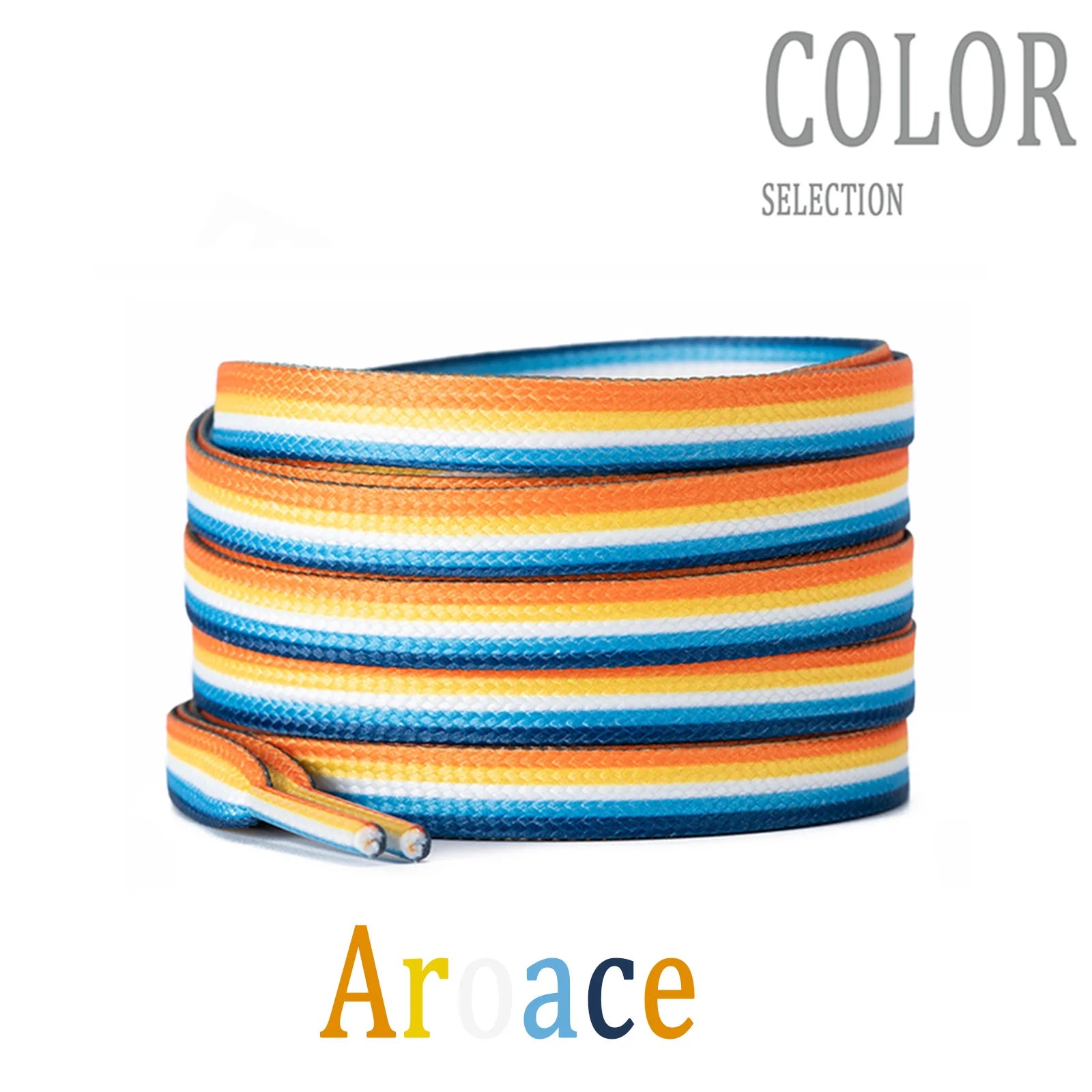 Rainbow Shoelaces – Colorful Long Laces for Sneakers