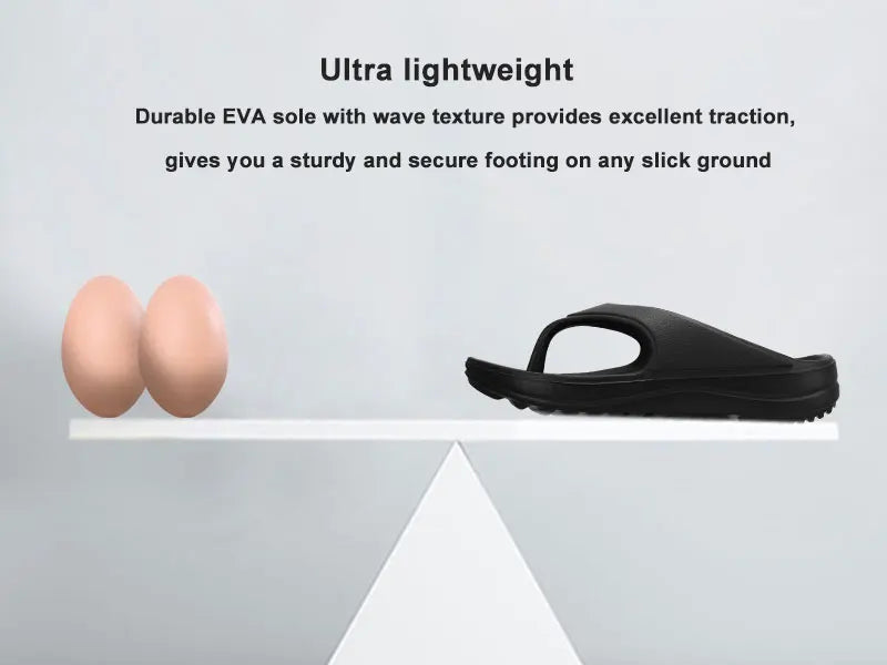 Bebealy Women’s Orthotic Flip Flops – Arch Support Cushion Sandals for Recovery & Summer Walking
