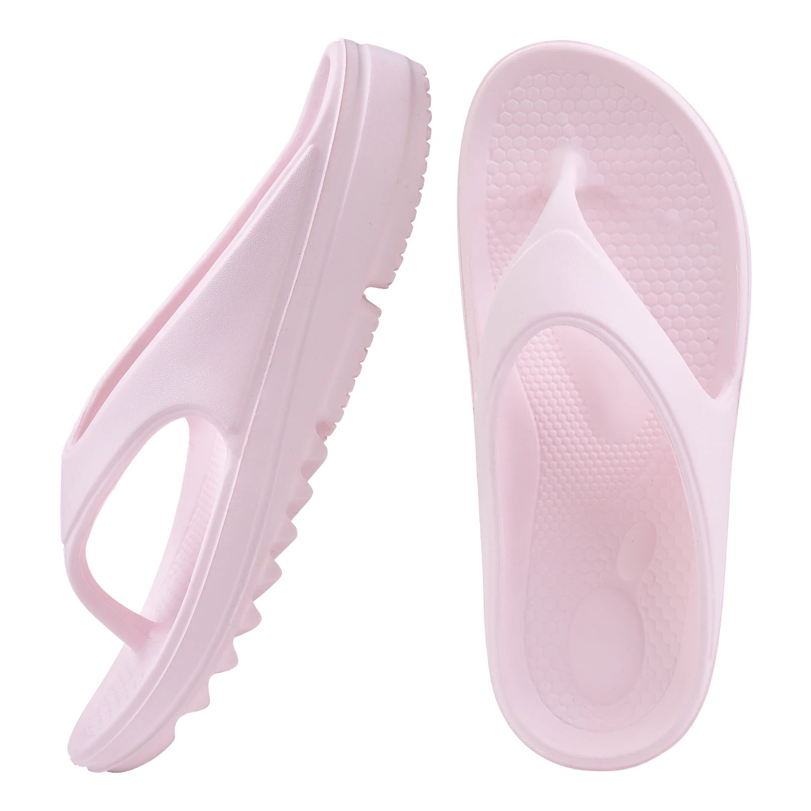 Crestar Thick Sole Flip-Flops – Soft Non-Slip Sandals for Men & Women, Summer Beach, Shower & Yoga Use