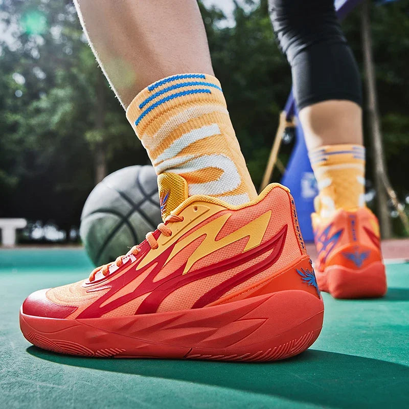 Lamelo Ball 2 Generation Basketball Shoes Actual Combat Non-slip New Sports Shoes for Men and Women