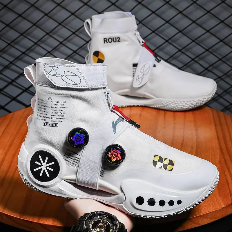 2025 Outdoor Basketball Shoes – Shock-Absorbing, Anti-Slip Sneakers for Adults