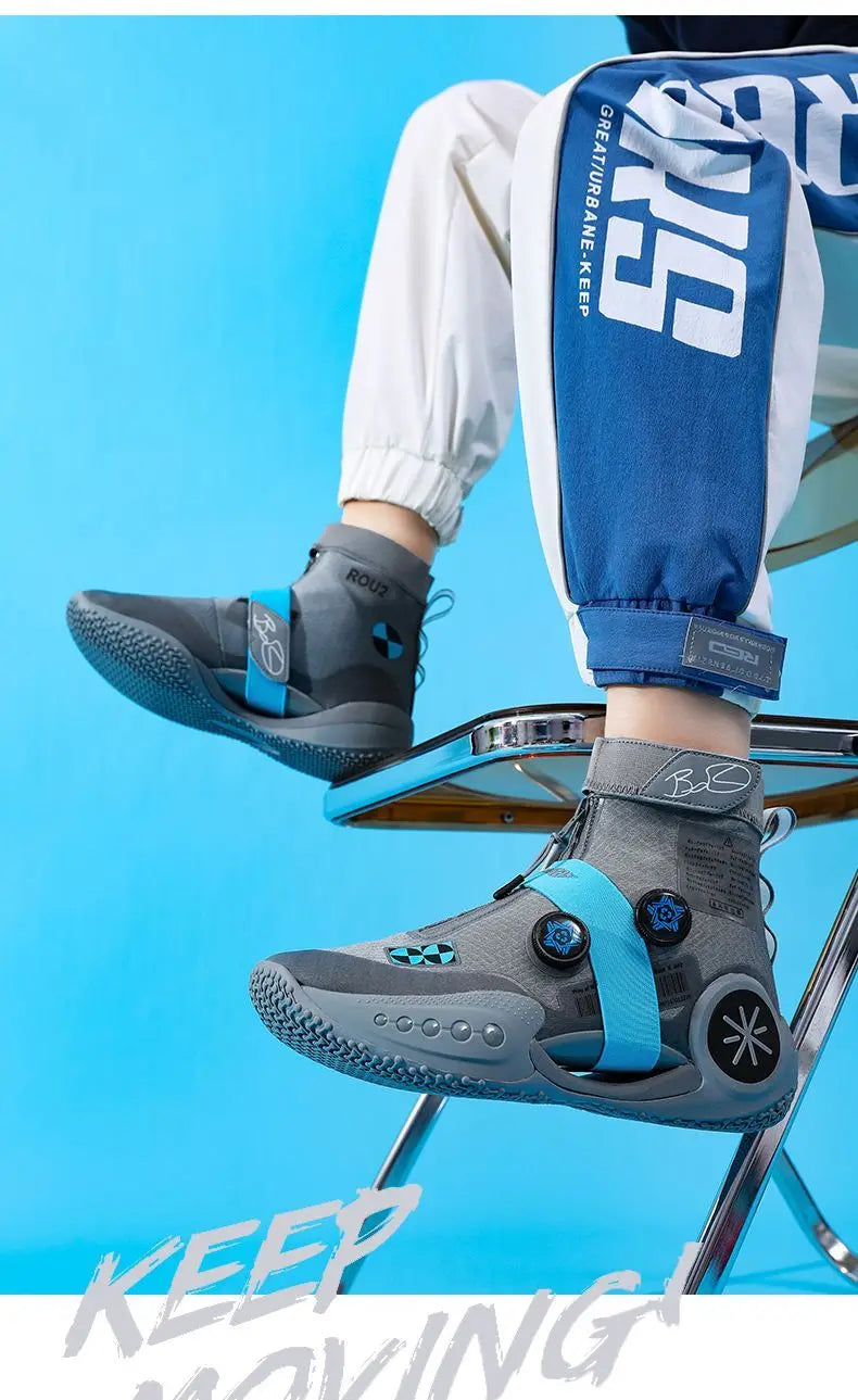 2025 Outdoor Basketball Shoes – Shock-Absorbing, Anti-Slip Sneakers for Adults