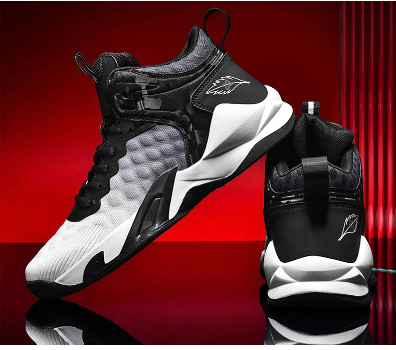 Men’s Basketball Shoes – Breathable Non-Slip Fashion Sports Sneakers
