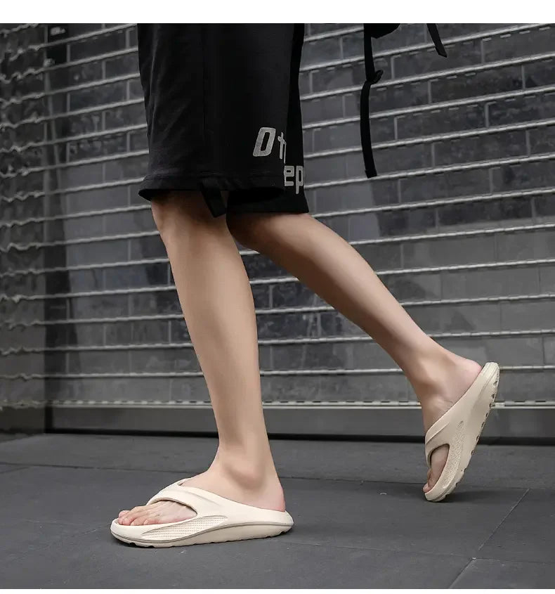 2025 Men’s Orthopedic Sandals – Soft Arch Support Flip-Flops for Couples, Summer Beach & Bathroom Use
