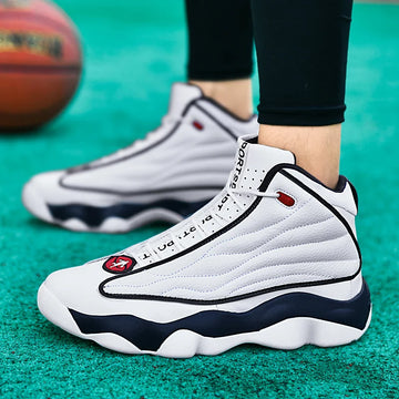 New Cool 2025 Basket Shoes Men Women High Top Training Shoes Basketball Sneakers Couples Big Size Outdoor Sport Shoes Men