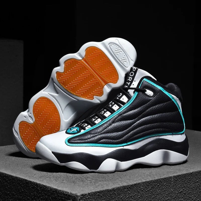 New Cool 2025 Basket Shoes Men Women High Top Training Shoes Basketball Sneakers Couples Big Size Outdoor Sport Shoes Men