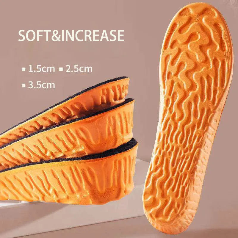 Height Increase Insole For Men Women1.5/2.5/3.5cm EVA Invisible Height Lift Breathable Comfortable Shock Absorption Pads