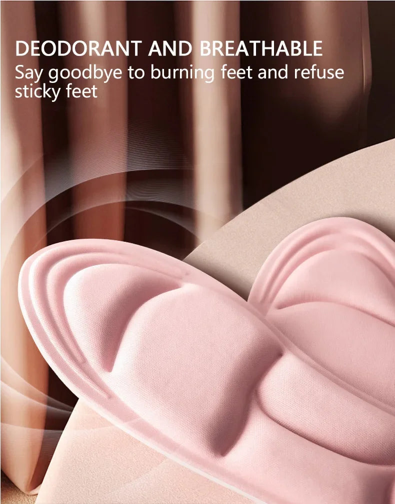 5D Massage Memory Foam Insoles for Shoes Sole Breathable Cushion Sport Running Insoles for Feet Orthopedic Feet Care Insoles