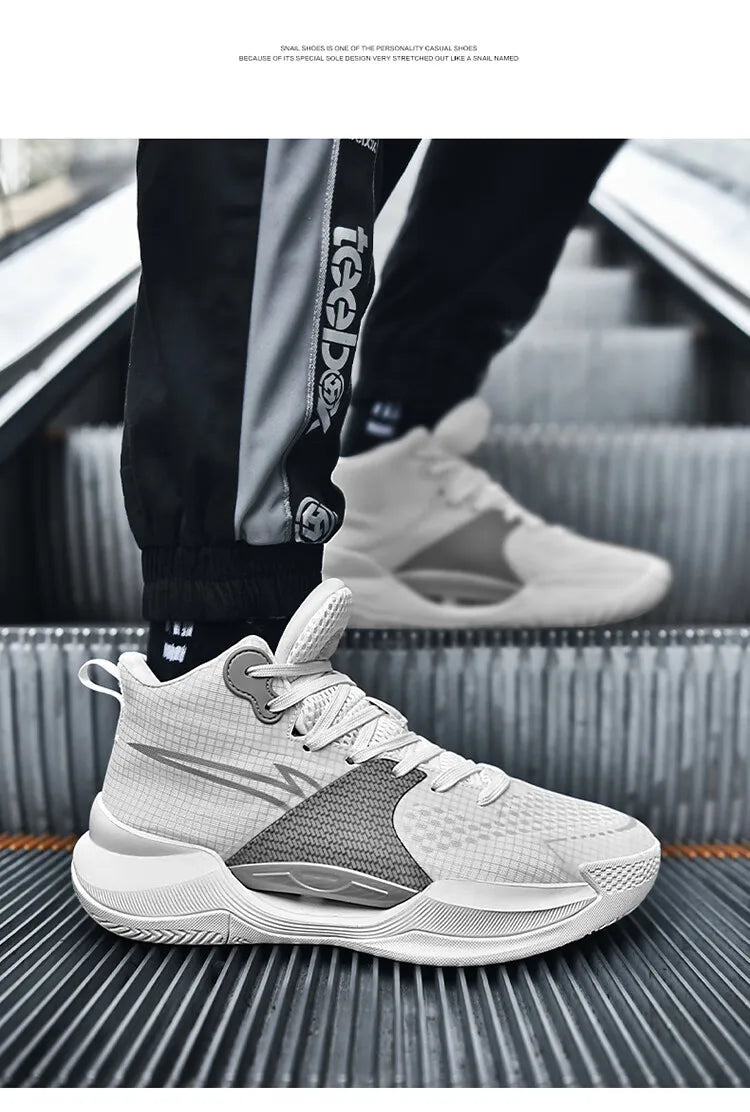 2025 New Men'S And Women'S Air Casual, Comfortable And Breathable Sports Basketball Shoes, High-Top Running Shoes