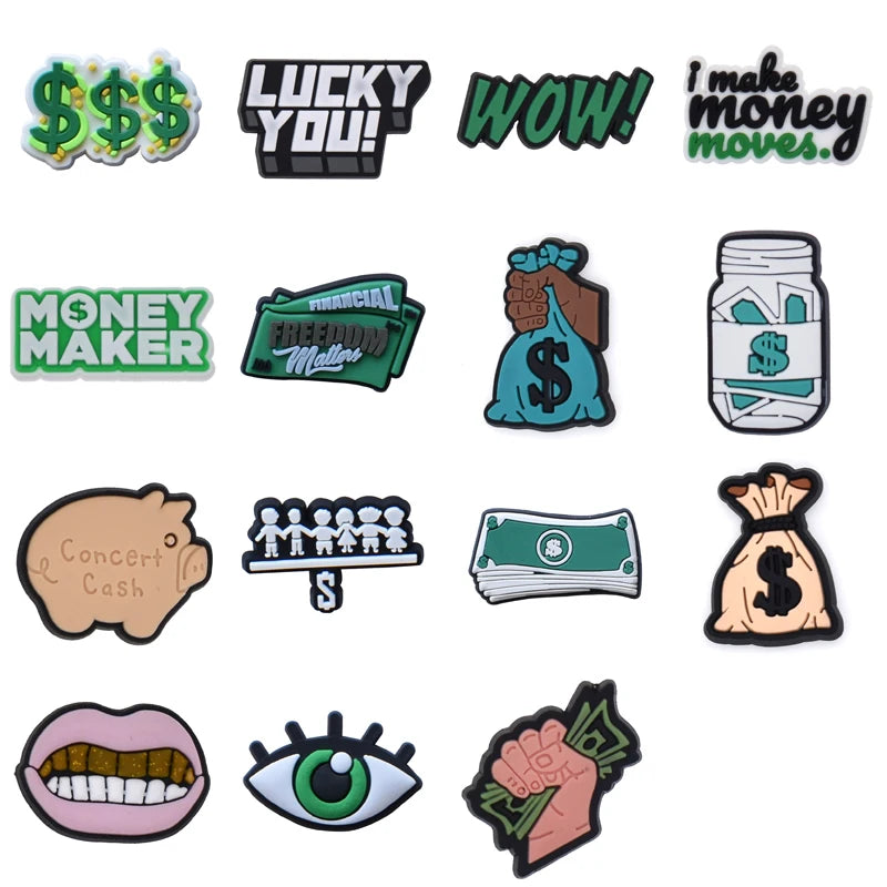 Pack Pins for Crocs Charms Shoes Accessories Dentistry Teeth Doctor Decoration Jeans Women Sandals Buckle Kids Favors Men Badges