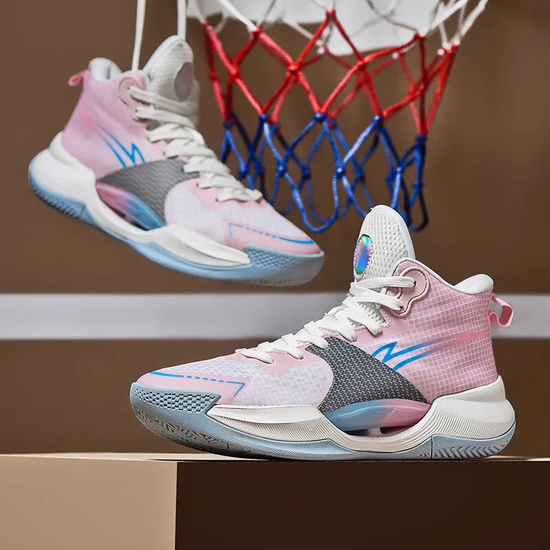 2025 New Men'S And Women'S Air Casual, Comfortable And Breathable Sports Basketball Shoes, High-Top Running Shoes