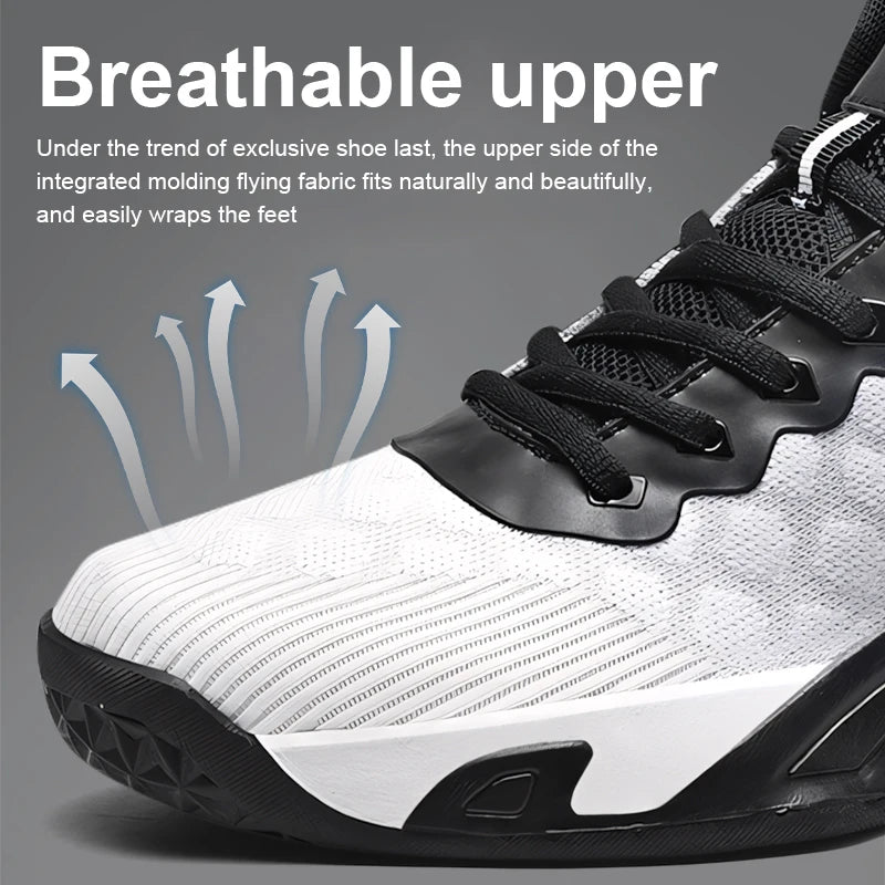 Men’s Basketball Shoes – Breathable Non-Slip Fashion Sports Sneakers