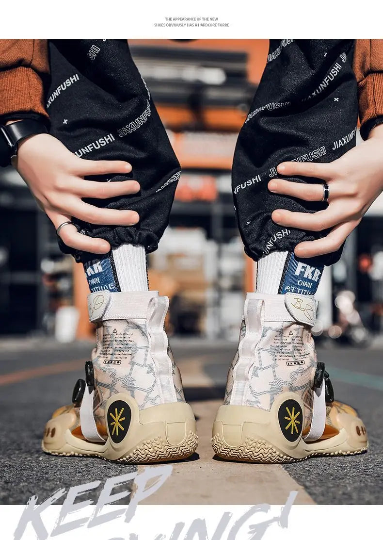 2025 Outdoor Basketball Shoes – Shock-Absorbing, Anti-Slip Sneakers for Adults