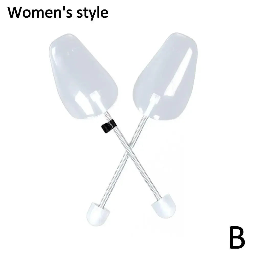 Plastic Spring Shoe Trees For Men And Women Fixed Fits Support Stretcher Shaper Spring Shoe Trees 1 Pair Shoes Tree Stretch U0F5