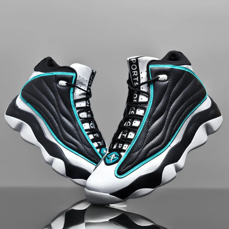 Cool Boy Basketball Sneakers Outdoor Sport Trainers Men Women Plus Size 47 48 Basketball Training Shoes Unisex Size 36-48
