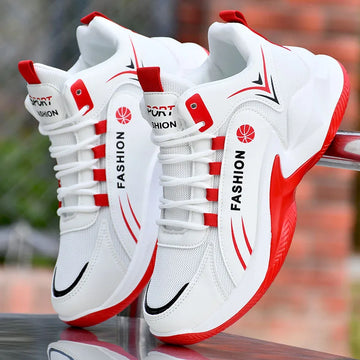2025 Men’s Retro Basketball Shoes – Breathable Non-Slip Gym & Training Sneakers