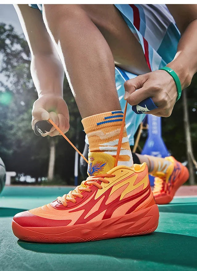 Lamelo Ball 2 Generation Basketball Shoes Actual Combat Non-slip New Sports Shoes for Men and Women