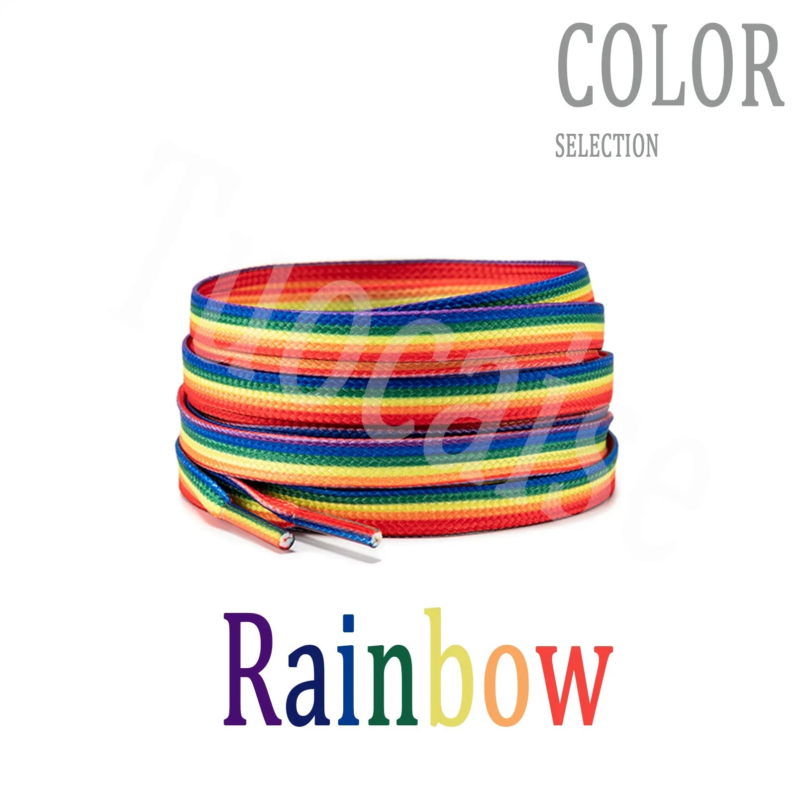 Rainbow Shoelaces – Colorful Long Laces for Sneakers