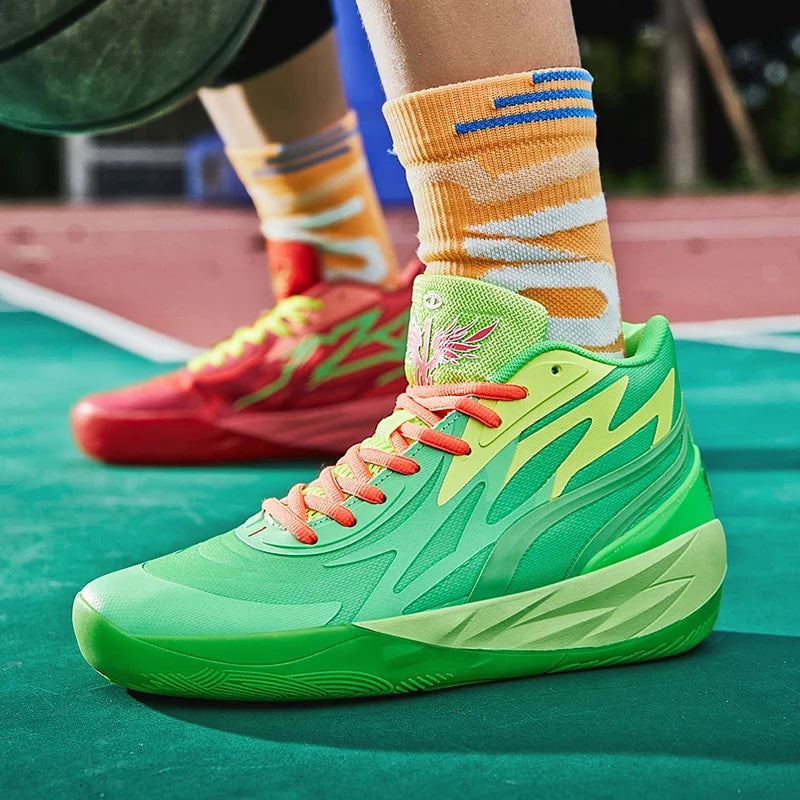 Lamelo Ball 2 Generation Basketball Shoes Actual Combat Non-slip New Sports Shoes for Men and Women