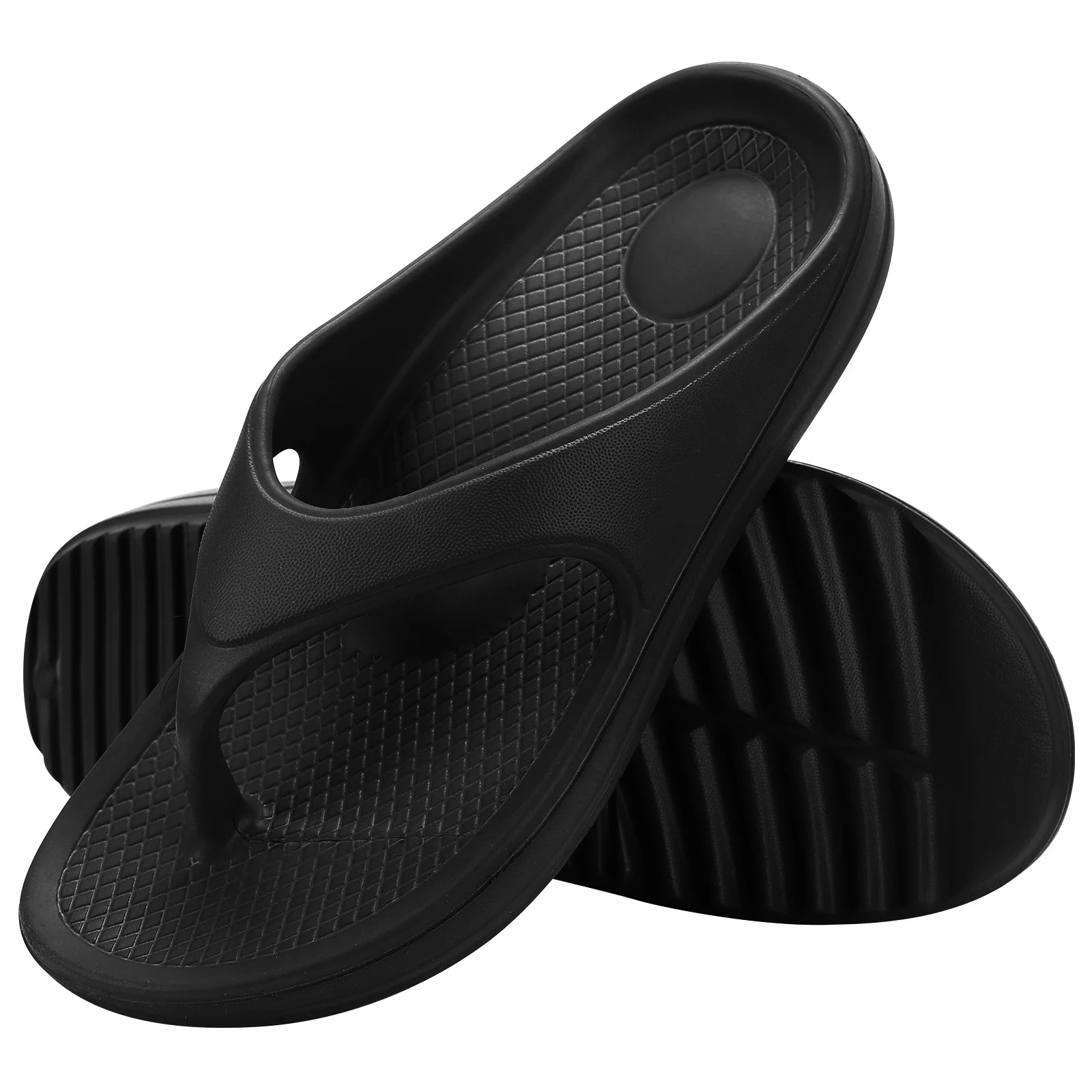 Bebealy Women’s Orthotic Flip Flops – Arch Support Cushion Sandals for Recovery & Summer Walking