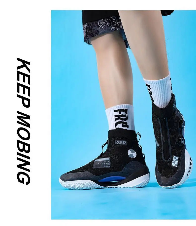2025 Outdoor Basketball Shoes – Shock-Absorbing, Anti-Slip Sneakers for Adults