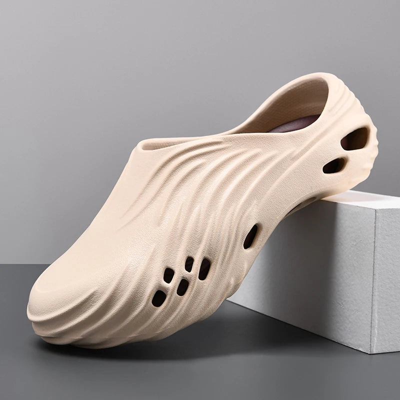 Men’s Summer EVA Slippers – Breathable, Non-Slip, Waterproof Indoor & Outdoor Beach Shoes