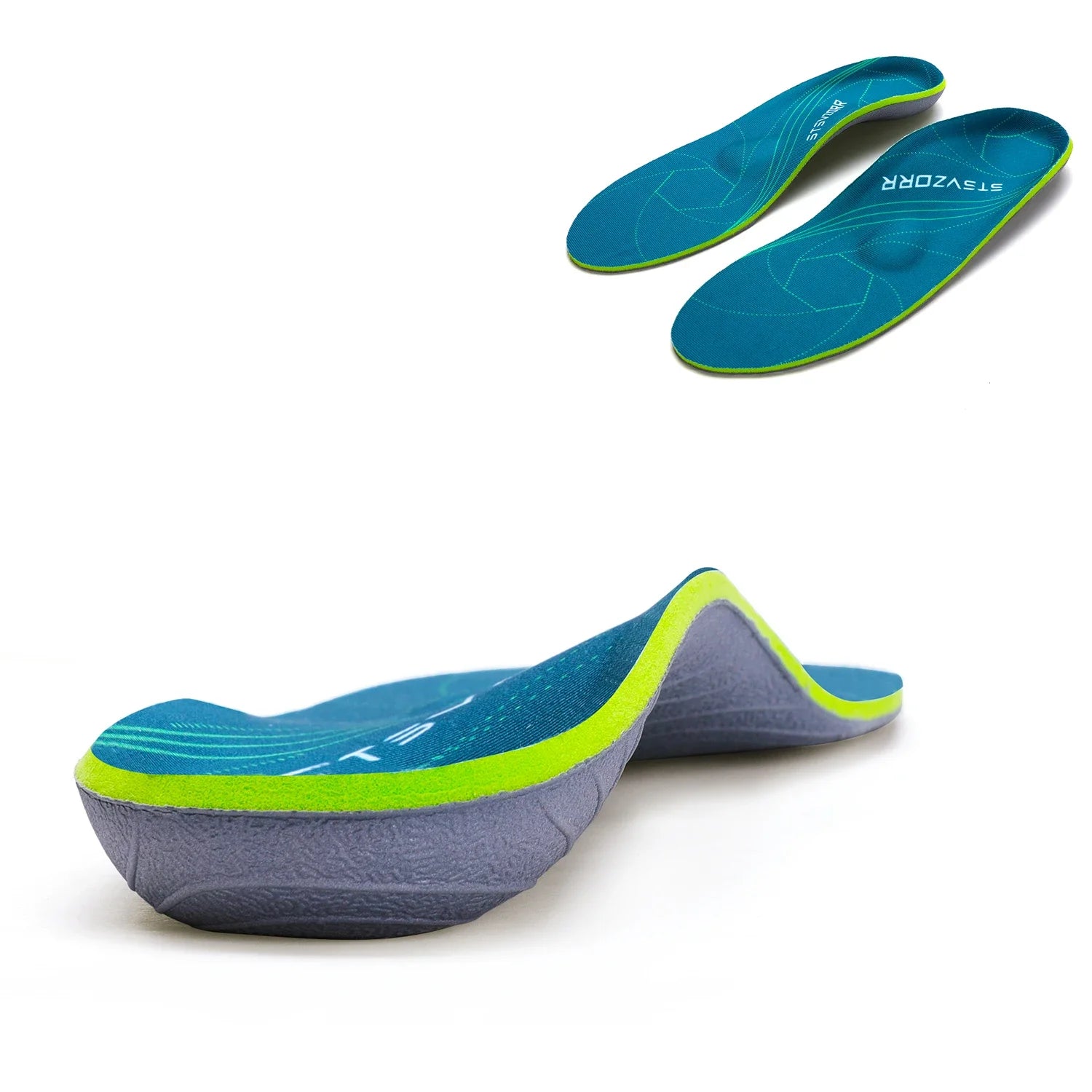 Plantar Fasciitis Relief Orthopedic Sport Insole Flat Foot High Arch Support Men Women Work Orthotic Insert Shoe Sneaker Sole