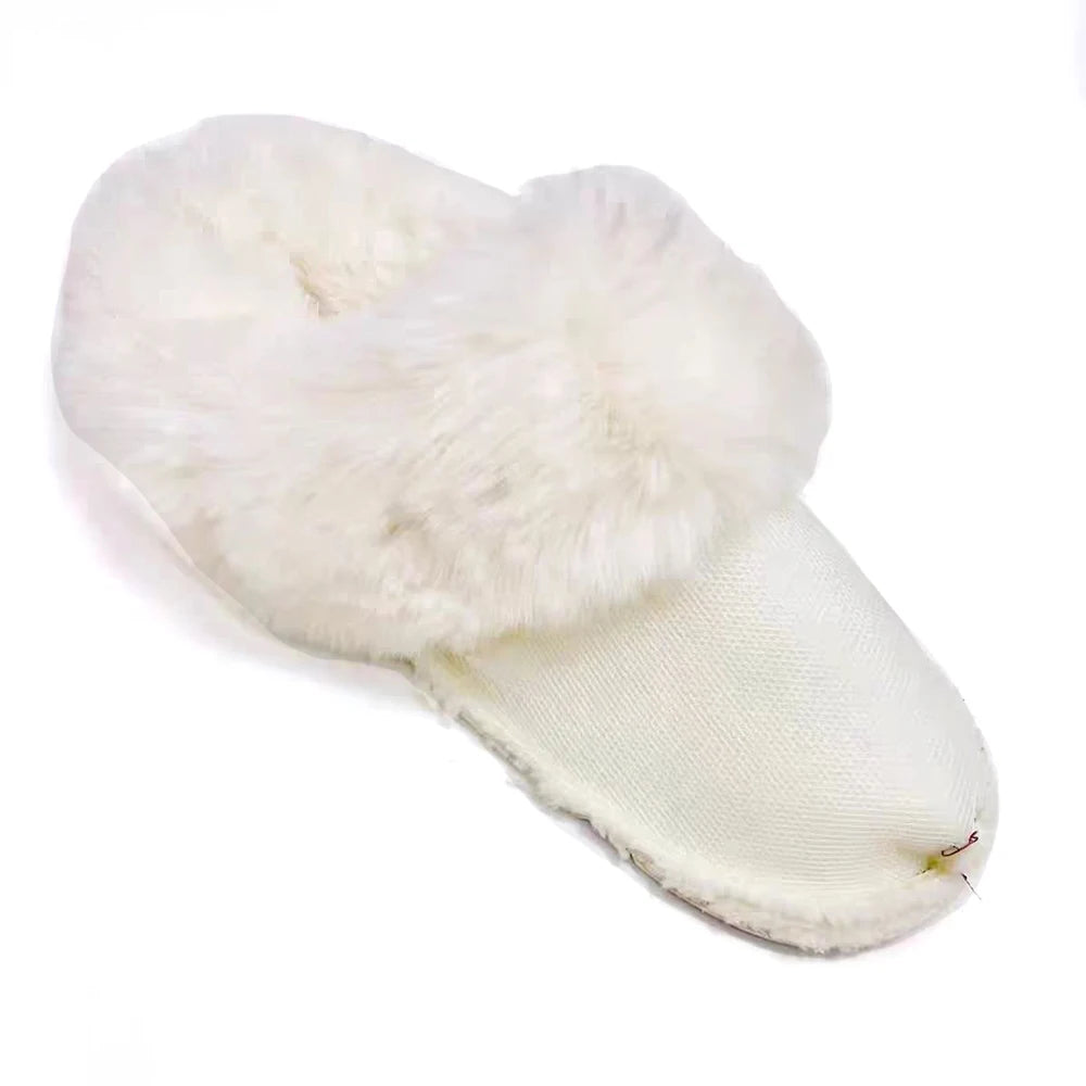 1 Pair Winter Warm Plush Insoles Inserts Removable Plush Liner Shoes Insoles Furry Sleeve For Clogs Slippers Lined Shoes Cover